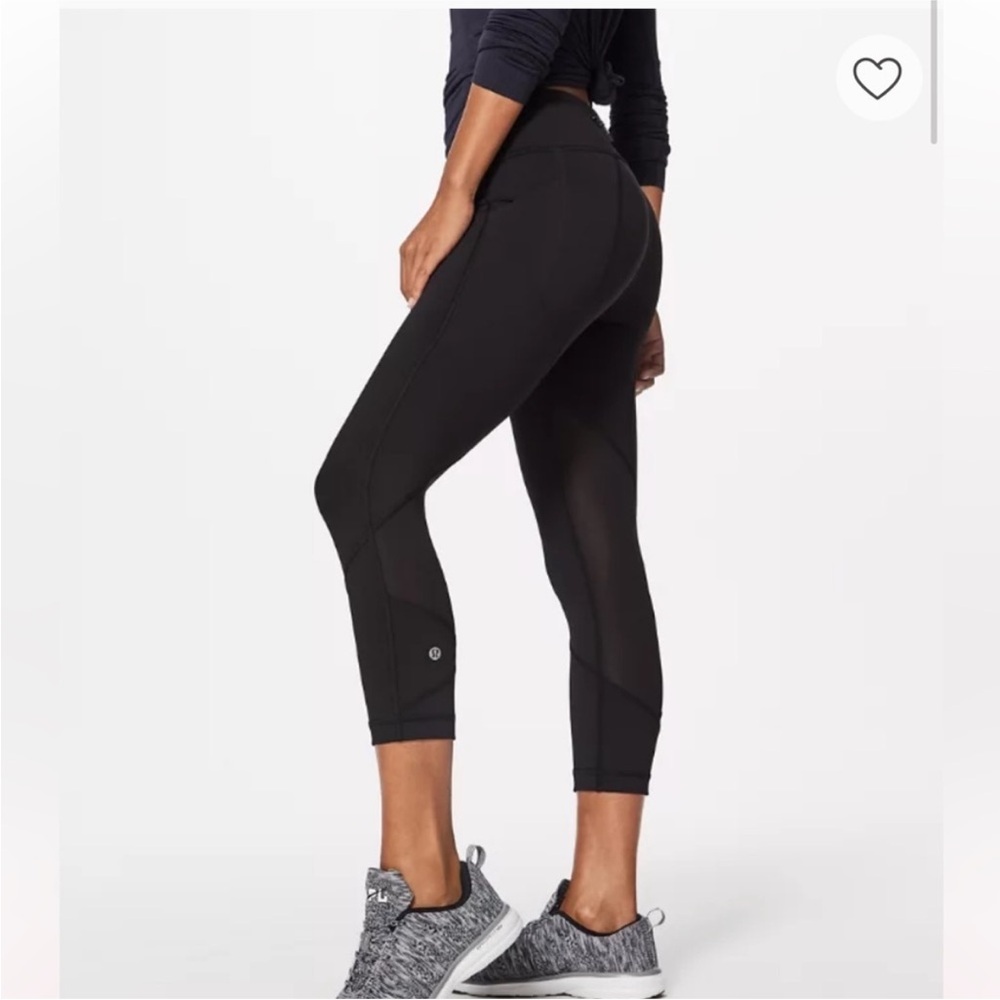 Lululemon Pace Rival Crop 22” Black 4